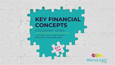 Key Financial Concepts Part Two Cost Vs Revenue Vs Margin What