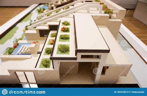 Miniature Architecture Model Stock Image Image Of Miniature