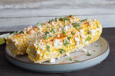 Classic Mexican Street Corn Elote A Food Lovers Kitchen