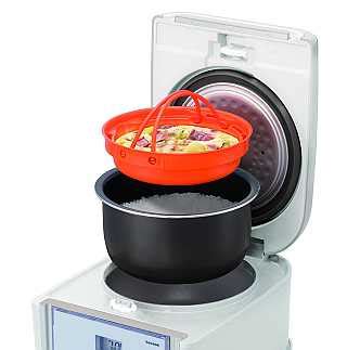 Tiger JAJ A55U 3 Cup Micom Rice Cooker With Cooking Plate
