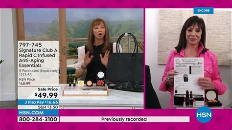 Hsn Signature Club A By Adrienne Beauty 08102022 05 Am Youtube