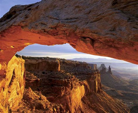 Mesa Arch Utah Eua Lugares Fantásticos