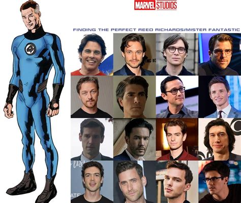 Finding The Perfect Mister Fantastic For The Mcu By Allstardoomsday1992