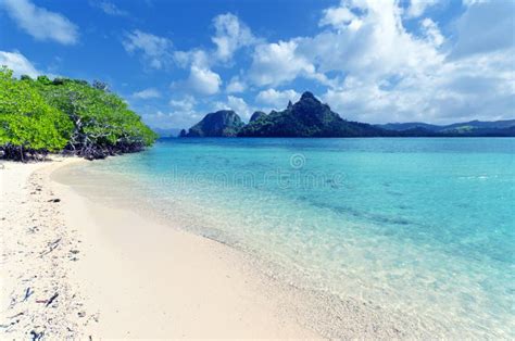 Beautiful Tropical Seascape Sky And Sea Stock Photo Image Of Scenic