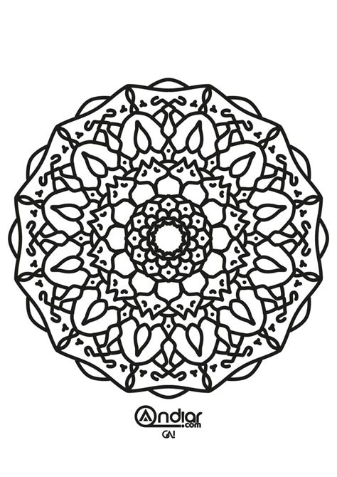 Mandalas Para Colorear E Imprimir En Casa Andiar Blog Vinilos