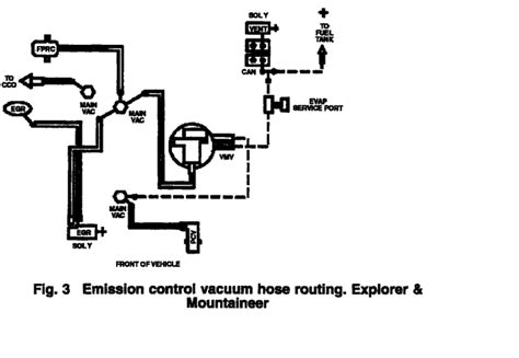 2004 Ford Explorer 40 Vacuum Hose Diagram