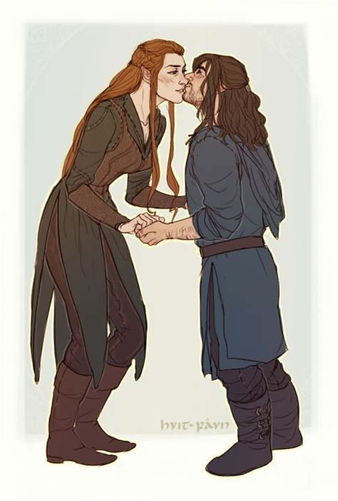 Tauriel Kili The Hobbit Kili And Tauriel Lord Of The Rings
