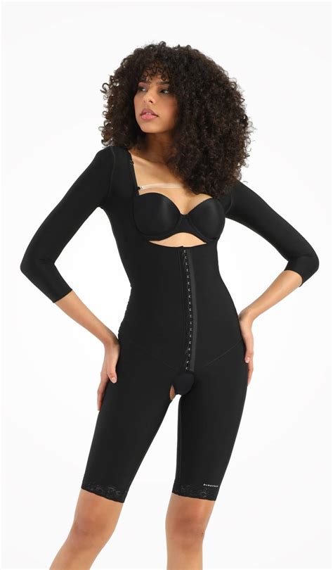 Post Surgical Compression Garment For Bbl Fat Transfer With Sleeves