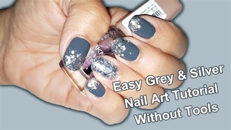 Easy Nail Art Tutorial Without Tools For Beginners Fab Nails Youtube