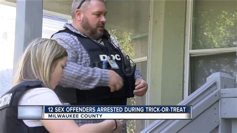 12 registered sex offenders arrested in ‘operation trick or treat youtube