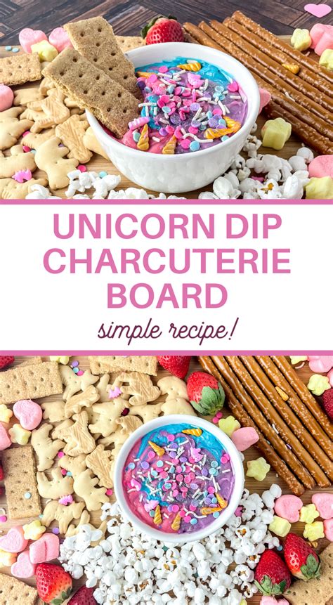 Unicorn Dip Charcuterie Board Recipe Finishcoatllc