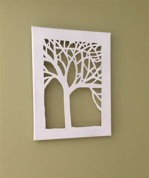 30 Brilliant Cut Out Canvas Art Project Examples Hobby Lesson