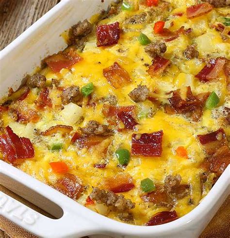 Sausage And Egg Breakfast Casserole For Two What S For Supper