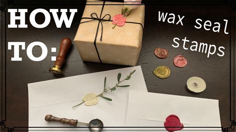 A Beginners Guide To Wax Seal Stamps Youtube