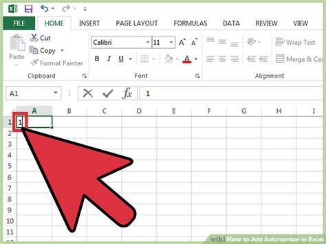 How To Add Autonumber In Excel 13 Steps With Pictures Wikihow