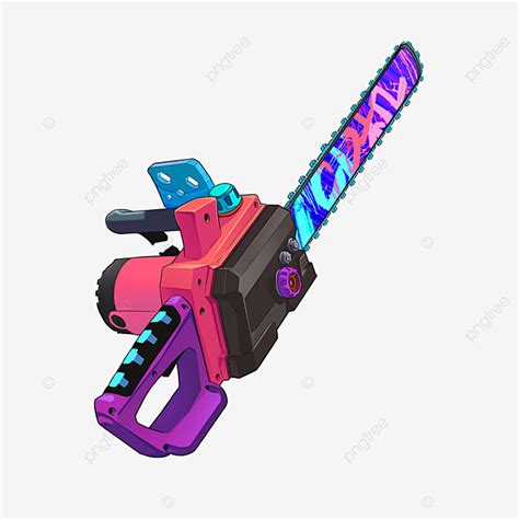 Chainsaws Clipart Hd Png Cyberpunk Sci Fi Wind Chainsaw Science