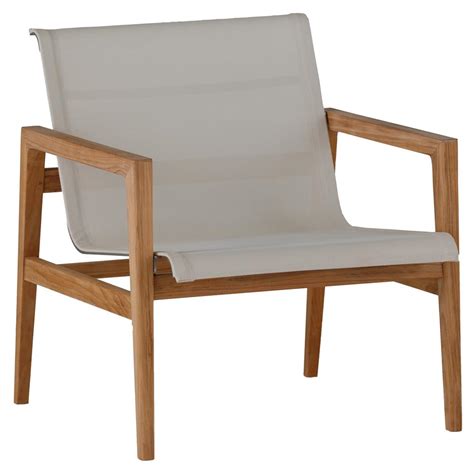 Huge collection, amazing choice, 100+ million high quality, affordable rf and rm images. Summer Classics Coast Teak Sling Canvas Outdoor Arm Chair ...