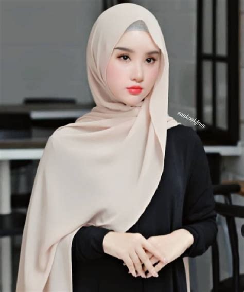 hijabi girl girl hijab beauty skin hijab style tutorial kim doyeon muslim women fashion
