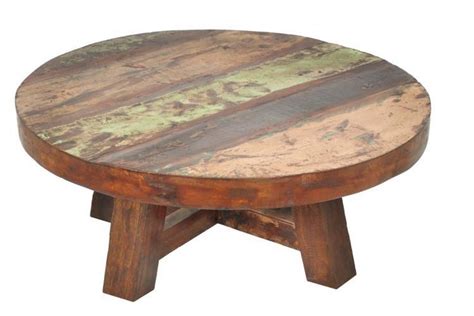 Its round tabletop provides a stable and secure surface receive the latest listings for solid wood round coffee table. vidaXL Solid Wood Coffee Table Rustic Reclaimed Weathered ...