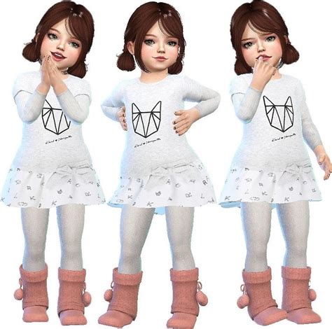 Pin By 맏ᆞᄃ 안 On Sims 4 Niños Sims 4 Toddler Sims 4 Toddler Clothes