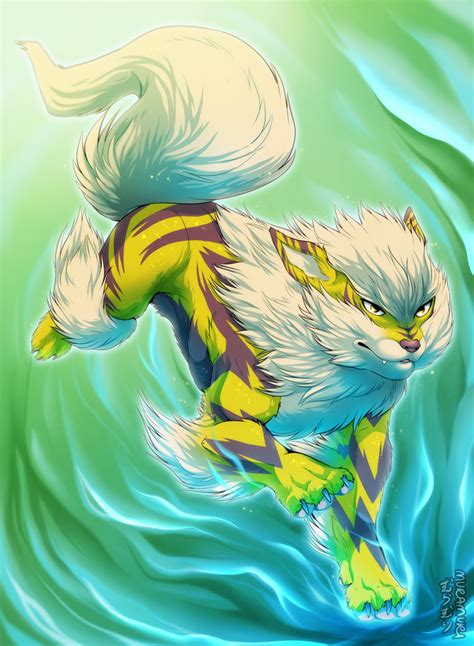 Shiny Arcanine By Pokemura On Deviantart