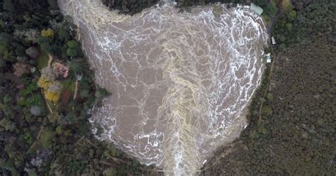 Drone Captures The Relentless Power Of Floods From Above Twistedsifter