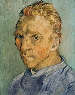 Self Portrait By Vincent Van Gogh Fine Art Print