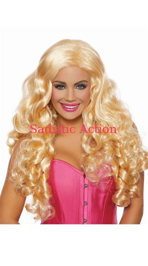 【楽天市場】【即納】dreamgirl Curly Blonde Doll Wig 【ハロウィンコスチューム】【コスチュームアクセサリー】【dreamgirl（コスチューム、ランジェリーー