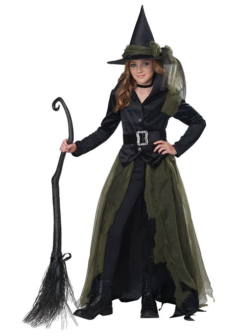 Girls Black Witch Costume Ubicaciondepersonascdmxgobmx