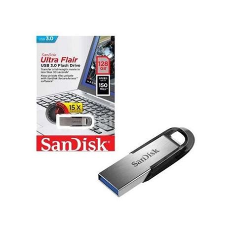 Sandisk Ultra Flair Metal 128gb Pen Drive Flash Drive Usb 30 Ga