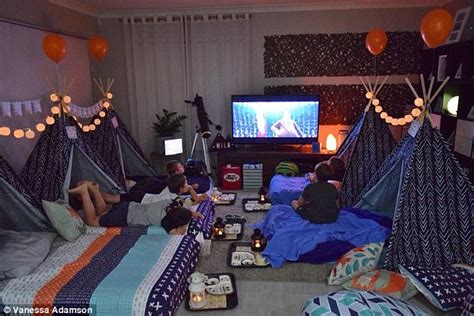 Sunshine Coast Mum Creates Amazing Kmart Slumber Party Daily Mail Online