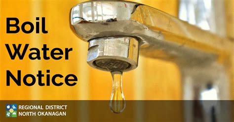 The canals further supply water to various laterals and. Mabel Lake Water Supply - Boil Water Advisory