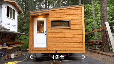 Custom 12′ Extra Wide Tiny House For Senior Tiny House Best Tiny