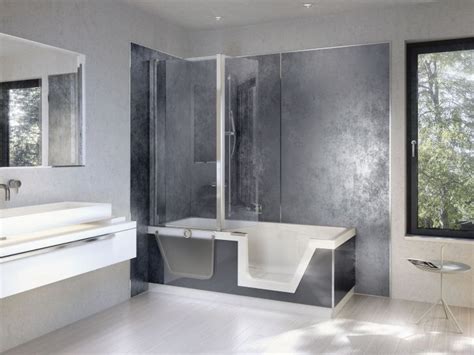 Shop wayfair for the best walk in tub shower combo. Walk In Tubs And Showers With Regard To Bathroom ...