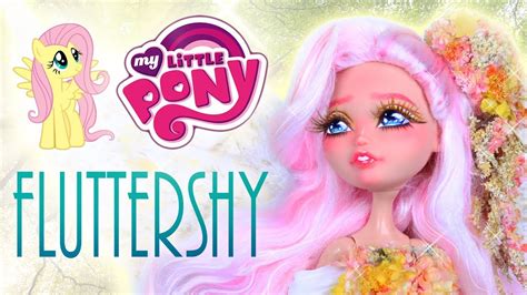 Custom Fluttershy Doll My Little Pony Ooak Youtube