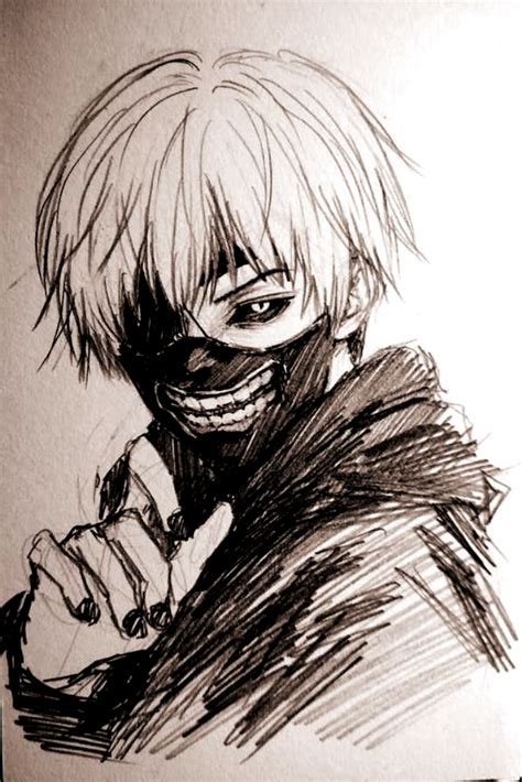 · ﾟ ⁎ 🔮┆ 𝗉𝖺𝗏𝗅𝗑𝗏𝖾 Tokyo Ghoul Drawing Anime Drawing Sketches Naruto