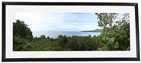 Panoramic Picture Framing 36 X 12 Matted