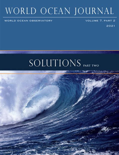 World Ocean Journal World Ocean Observatory