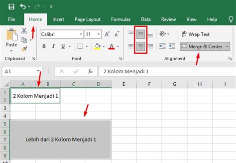 Mudahnya Menggabungkan 2 Kolom Data dengan Excel