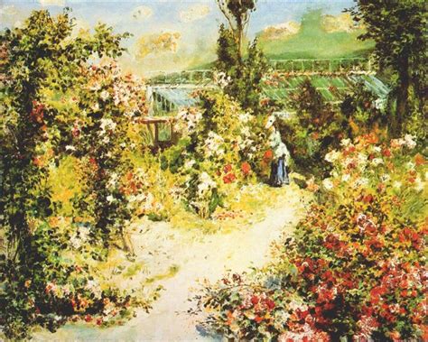 The Greenhouse 1876 Pierre Auguste Renoir