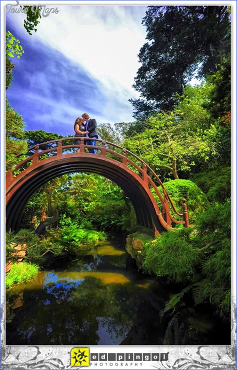Its open spaces contrast tighter corners of hedges. Japanese Tea Garden SAN FRANCISCO - ToursMaps.com
