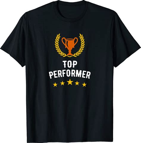 Top Performer Award T Shirt Amazonde Fashion