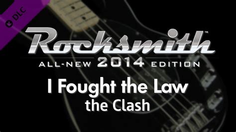 The Clash I Fought The Law Rocksmith 2014 Bass Cover Finger Youtube