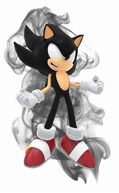 Sonic Hedgehog Dark Super Then Fleetway Shadow