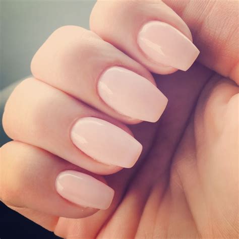 Short coffin shaped gel nails color is OPI Bubble Bath ... These particular ideas will surely suit all tastes!