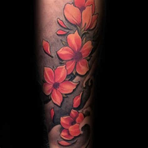 Cherry blossom tattoos are mostly seen as a very feminine design. 100 Cherry Blossom Tattoo Designs For Men - Floral Ink Ideas