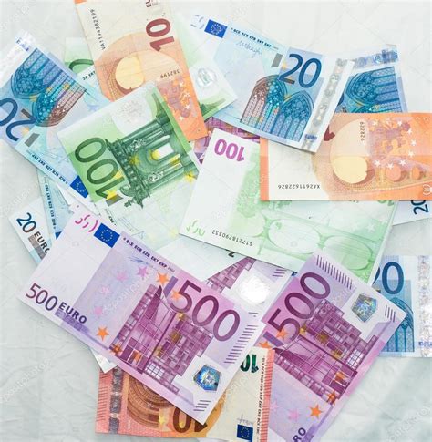 Euro Bills Euro Banknotes Money European Union Currency — Stock Photo