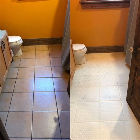 Painting Bathroom Tiles Before And After The Transformative Power Of