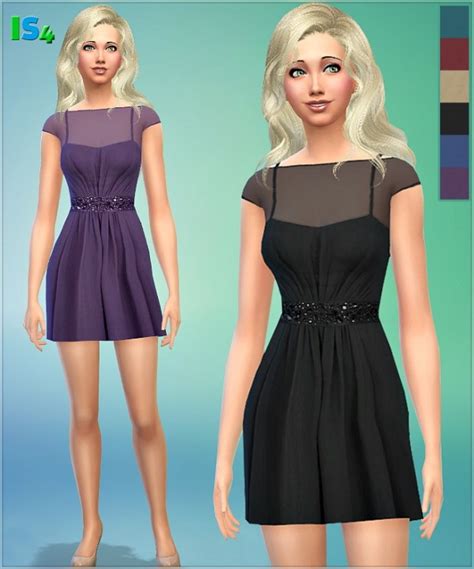 Irida Sims 4 Dress 22i Sims 4 Downloads