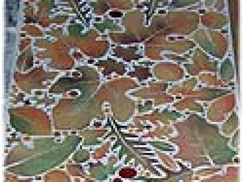 Leaf Shaped Mosaic Ceramic Tiles By Tiles With Style Nominated For 2014